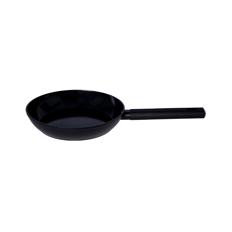 Black And White Ceramic Seven-Piece Non-Stick Pan