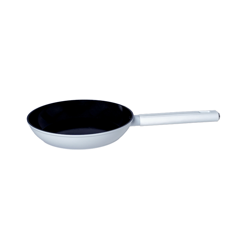 Black And White Ceramic Seven-Piece Non-Stick Pan
