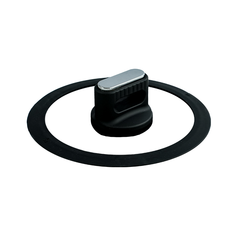 Black And White Ceramic Seven-Piece Non-Stick Pan