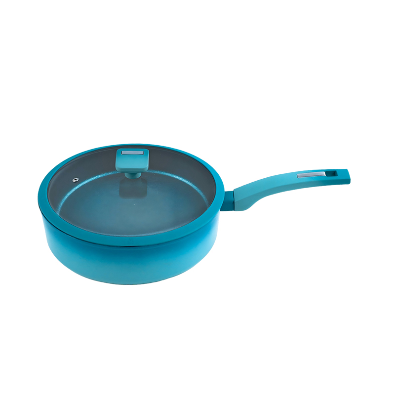 Why is deep sea blue diamond series-non-stick pan more suitable for families who pay attention to healthy eating?