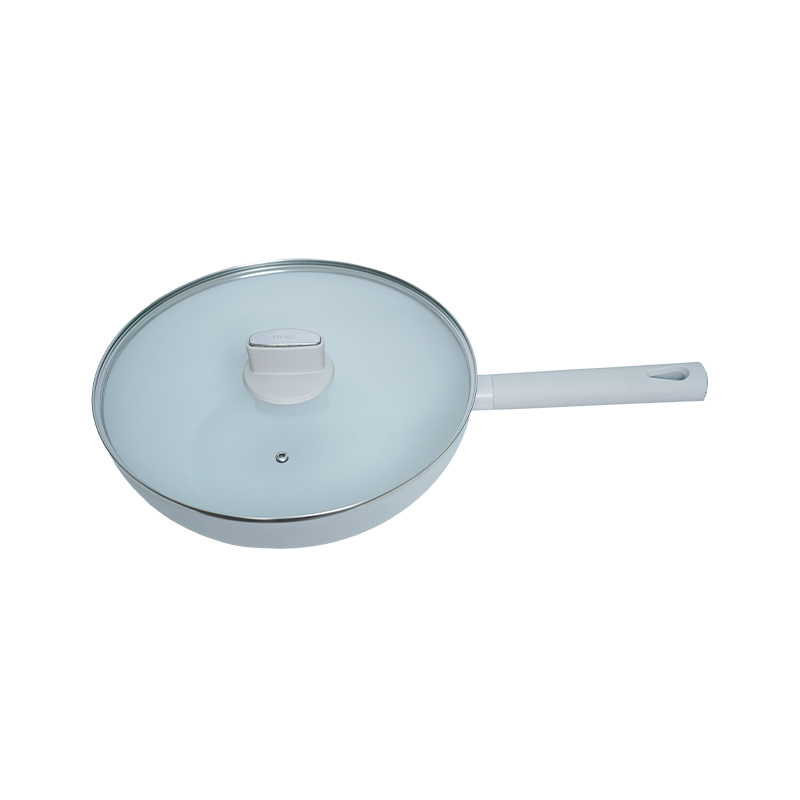 White Frying Pan