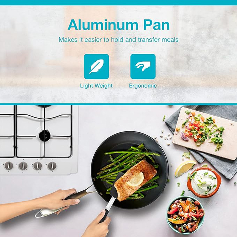 Stainless Steel Handle Frying Pan