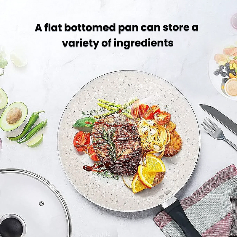 White Sprinkled Frying Pan