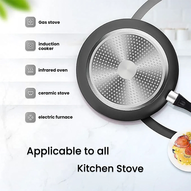 White Sprinkled Frying Pan