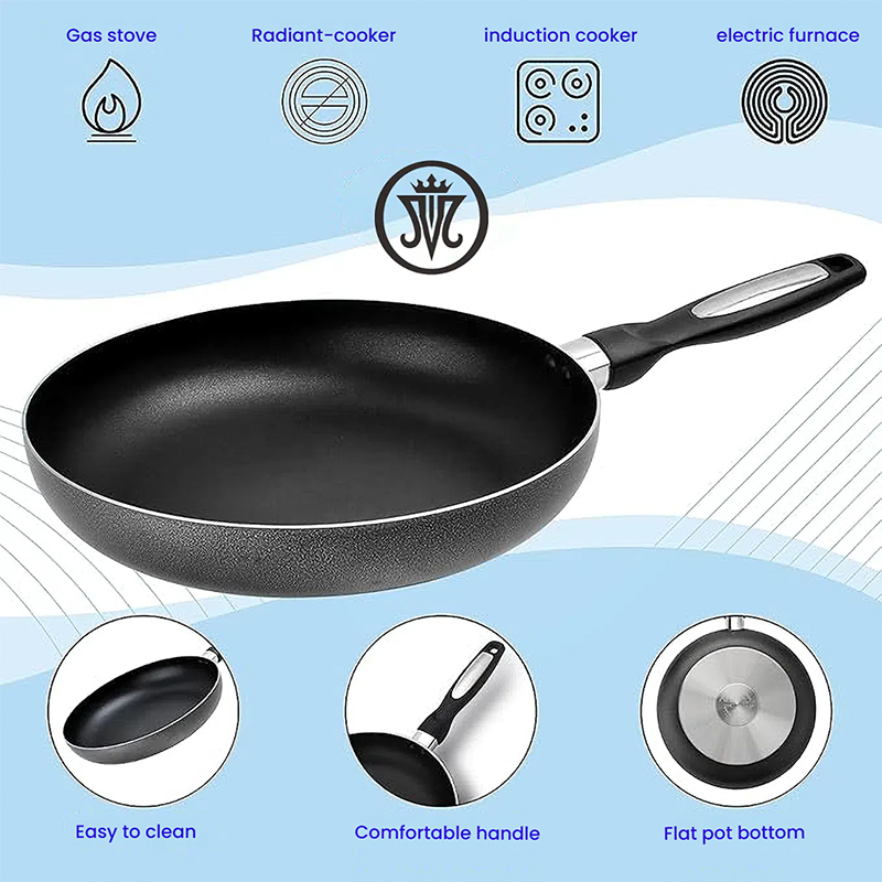 Black 18.20.24 Frying Pan