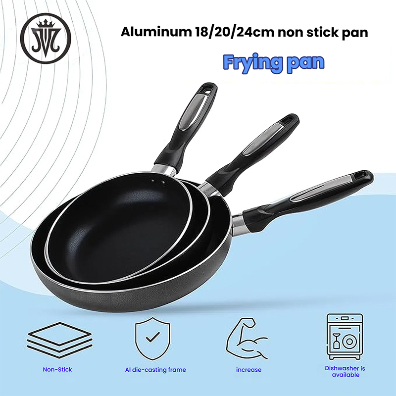 Black 18.20.24 Frying Pan