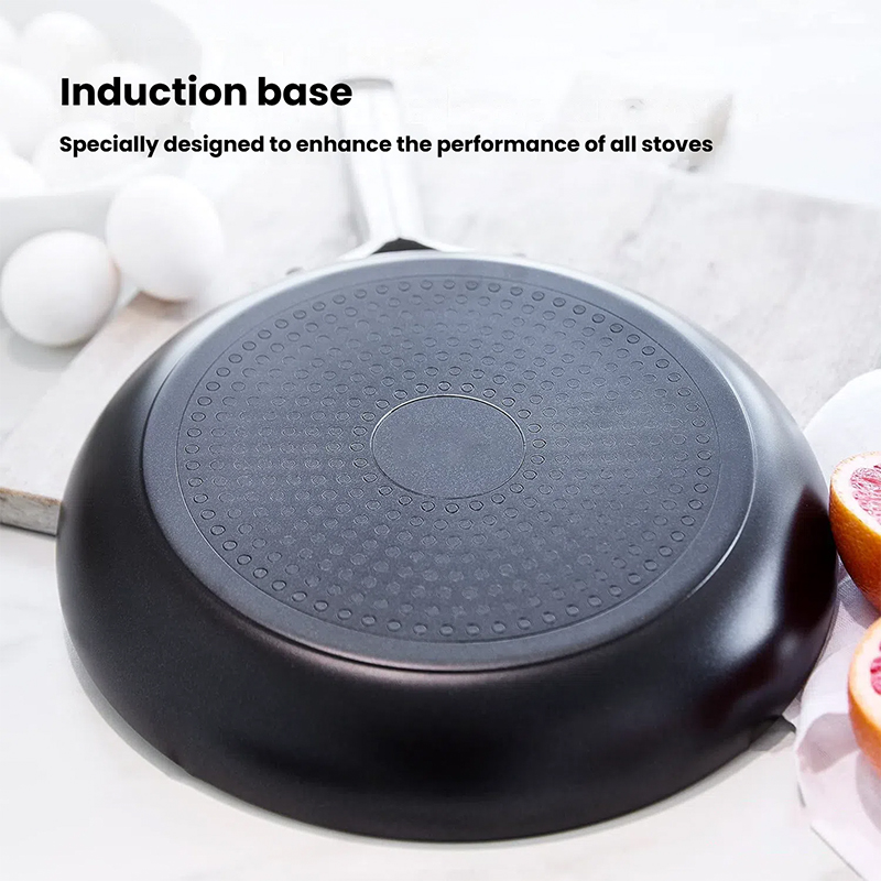 Black Ceramic Frying Pan