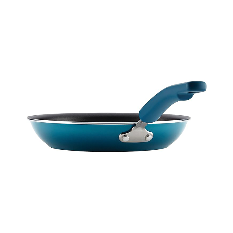 Blue Outside and Black Inside Wok